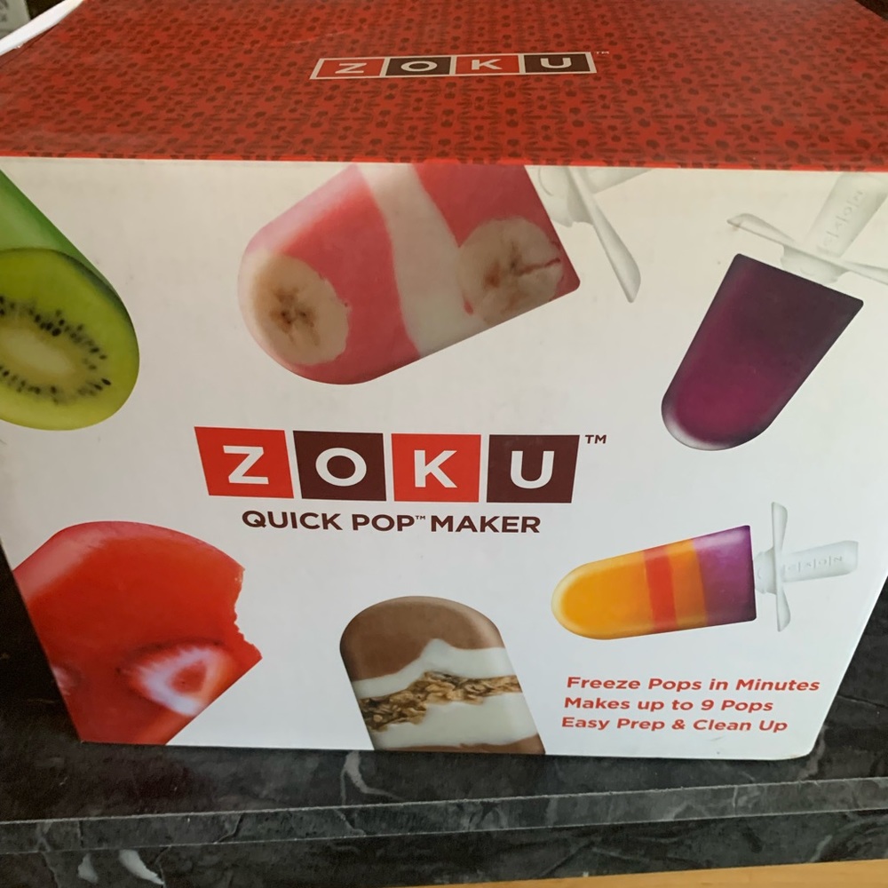 Used Zoku quick pop maker Set